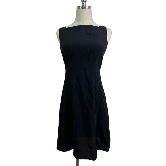 Lilysilk Black Silk Mini Sleeveless Dress - Picture 1 of 10